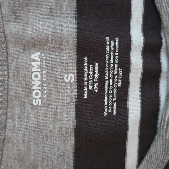 SONOMA BRAND MEN'S TANK TOP BUNDLE OF 2 TANKS SIZE SMALL - Picture 11 of 16